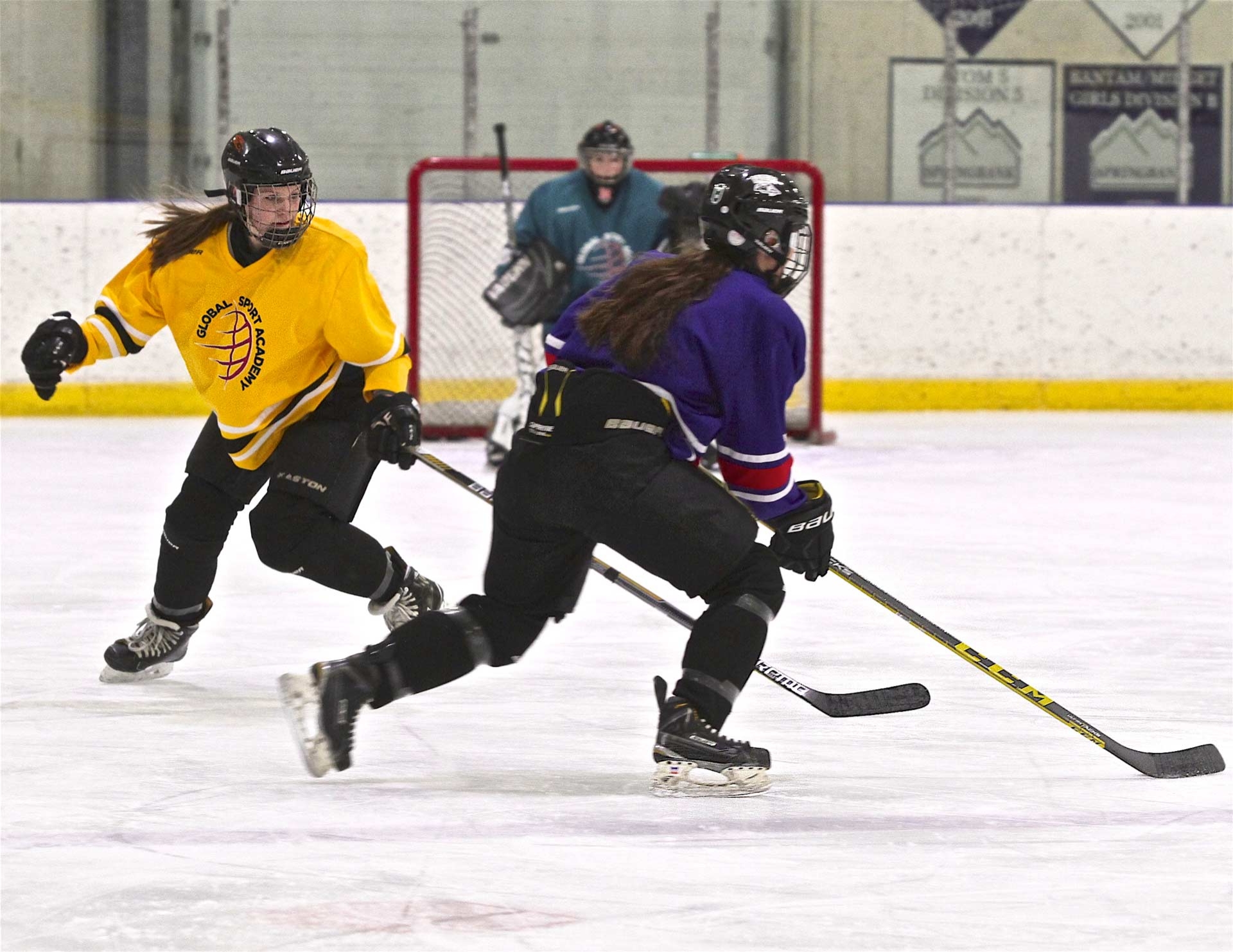 Grade 9 Male Hockey - Springbank Community HS; Grade 9 Female Hockey